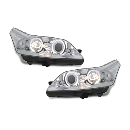 Phares Citroen C4 04-12/07 2 Standlichtringe  Chrome