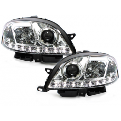 Phares DAYLINE Citroen Saxo 00-04  avec Feux Diurne-Optik