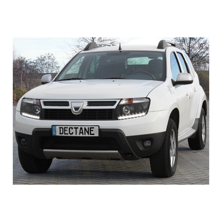 Phares avec feux diurnes Dacia Duster 09-14 Noir