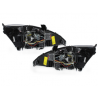 Phares Ford Focus 01-04 avec 2 Anneaux lumineux Angel Eyes Noir Phares Ford Focus 01-04 avec 2 Anneaux lumineux Angel Eyes Noir