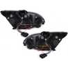Phares Ford Focus 05-02.08 avec 2 Anneaux lumineux Angel Eyes Noir Phares Ford Focus 05-02.08 avec 2 Anneaux lumineux Angel Eyes Noir