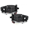 Phares Ford Escort MK7 avec anneaux lumineux angel eyes CCFL Noir Phares Ford Escort MK7 avec anneaux lumineux angel eyes CCFL Noir