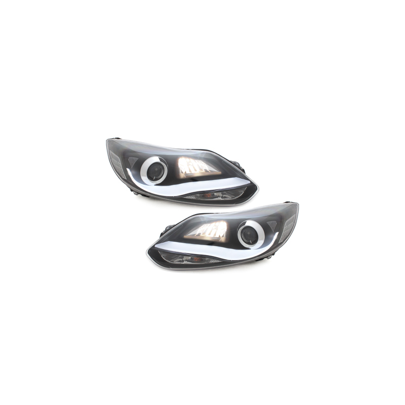 Feux de jour OptikPhares Ford Focus MK4 12+ Noir