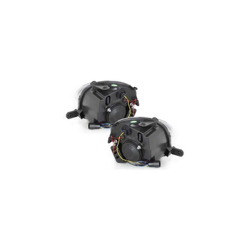 Phares DAYLINE Fiat 500 07+ _ 2 teilig  Noir