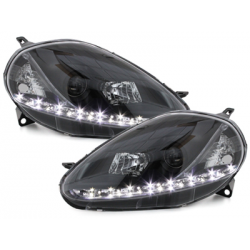 Phares DAYLINE Fiat Grande Punto 08-09_TFL-OptikNoir