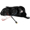 Phares Honda Civic 2/5T 99-02 avec anneaux lumineux angel eyes Noir Phares Honda Civic 2/5T 99-02 avec anneaux lumineux angel eyes Noir
