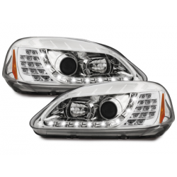 Phares DAYLINE Honda Civic 2/5T 99-02  Chrome