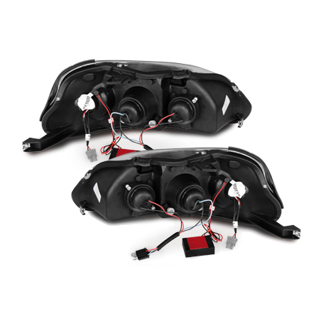 Phares DAYLINE Honda Civic 2/5T 99-02 Chrome Phares DAYLINE Honda Civic 2/5T 99-02 Chrome
