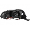 Phares Honda Civic 2/5T 96-98 avec anneaux lumineux angel eyes Noir Phares Honda Civic 2/5T 96-98 avec anneaux lumineux angel eyes Noir