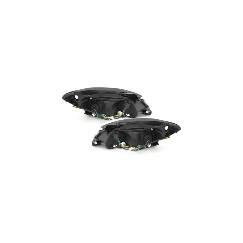 Phares DAYLINE KIA CEE'D 06-09  avec feux diurne LED  Noir