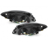Phares DAYLINE KIA CEE'D 06-09 avec feux diurne LED Noir Phares DAYLINE KIA CEE'D 06-09 avec feux diurne LED Noir