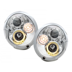 Phares Mini One/Cooper/Cooper S 02-04  Chrome