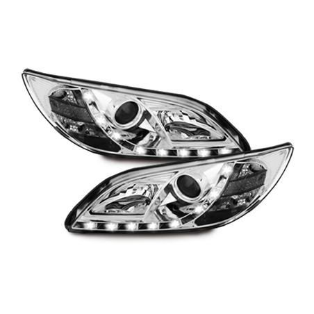 Phares DAYLINE Mazda 3 4T/D/P 03-08 Chrome Phares DAYLINE Mazda 3 4T/D/P 03-08 Chrome