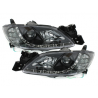 Phares DAYLINE Mazda 3 4T/D/P 03-08 Noir Phares DAYLINE Mazda 3 4T/D/P 03-08 Noir