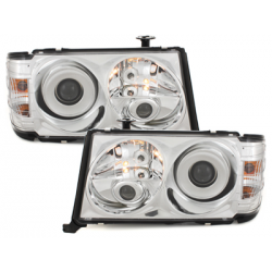 Phares Mercedes Benz W124 E-Klasse 84-93  Chrome