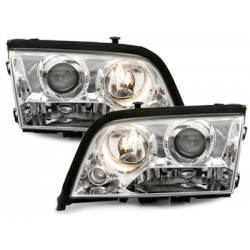 Phares Mercedes Benz W202 C-Klasse 93-01 Chrome