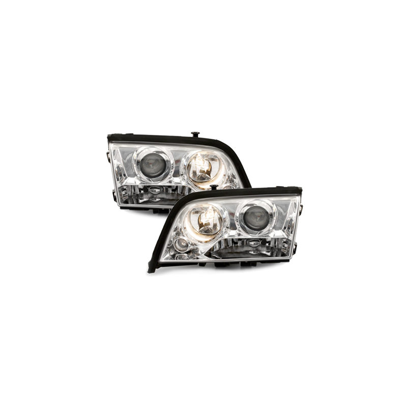 Phares Mercedes Benz W202 C-Klasse 93-01 Chrome