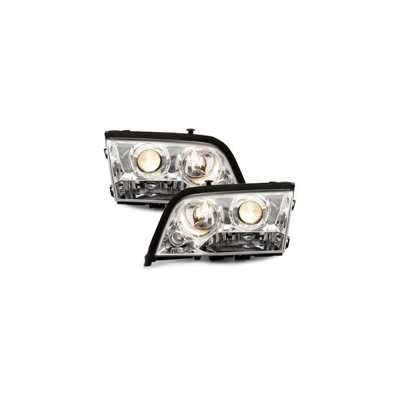 Phares Mercedes Benz W202 C-Klasse 93-01 Chrome