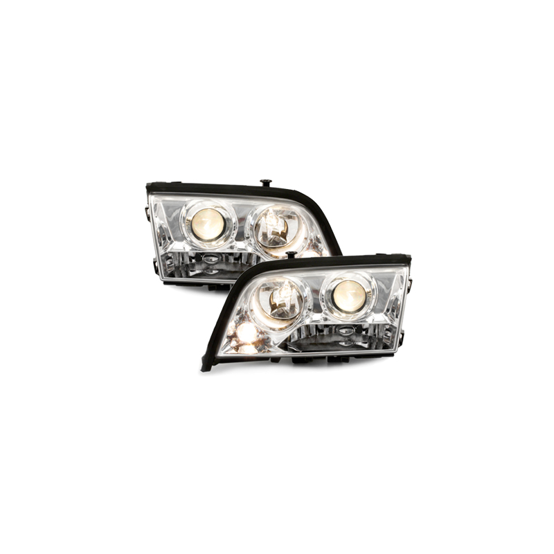 Phares Mercedes Benz W202 C-Klasse 93-01 Chrome