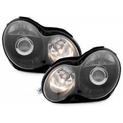Phares Mercedes Benz W203 C-Klasse 00-06  Noir