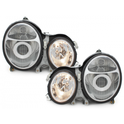 Phares Mercedes Benz W210 E-Klasse 95-98  Chrome