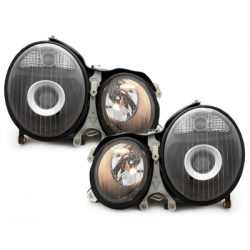 Phares Mercedes Benz W210 E-Klasse 99-01  Noir