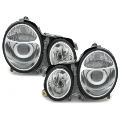 Phares Mercedes Benz W210 E-Klasse 99-01 Xénon Chrome