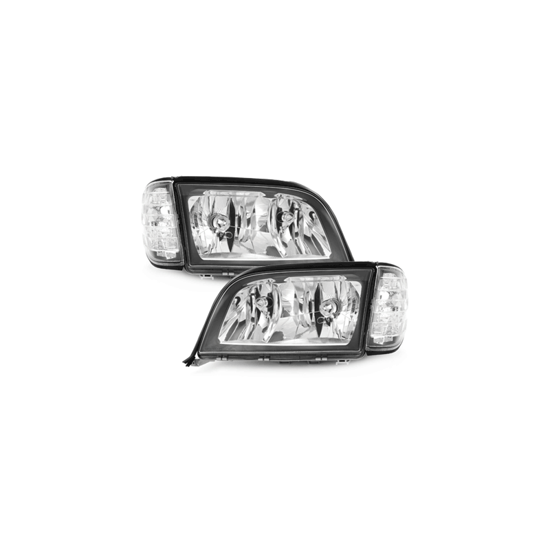 Phares Mercedes Benz W140 S-Klasse 92-98  Noir