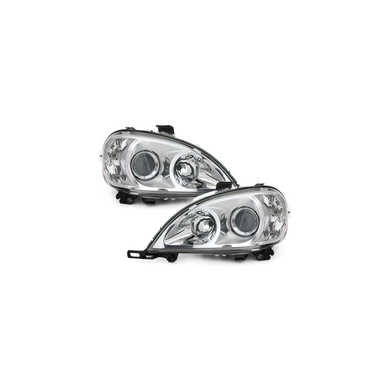 Phares Mercedes Benz W163 M-Klasse 98-01 Chrome