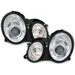 Phares Mercedes Benz W208 CLK 06.97-06.02  Chrome