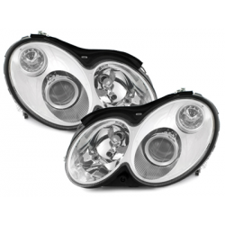 Phares Mercedes Benz CLK W209 03-08  Chrome