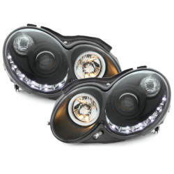 Phares a LED DRL Mercedes Benz CLK W209 03-08