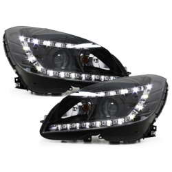 Phares Mercedes Benz W204 C-Klasse 06-10  Xénon Noir