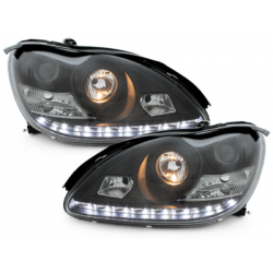 Phares xénon Mercedes Benz W220 S-Klasse 02-05 Noir