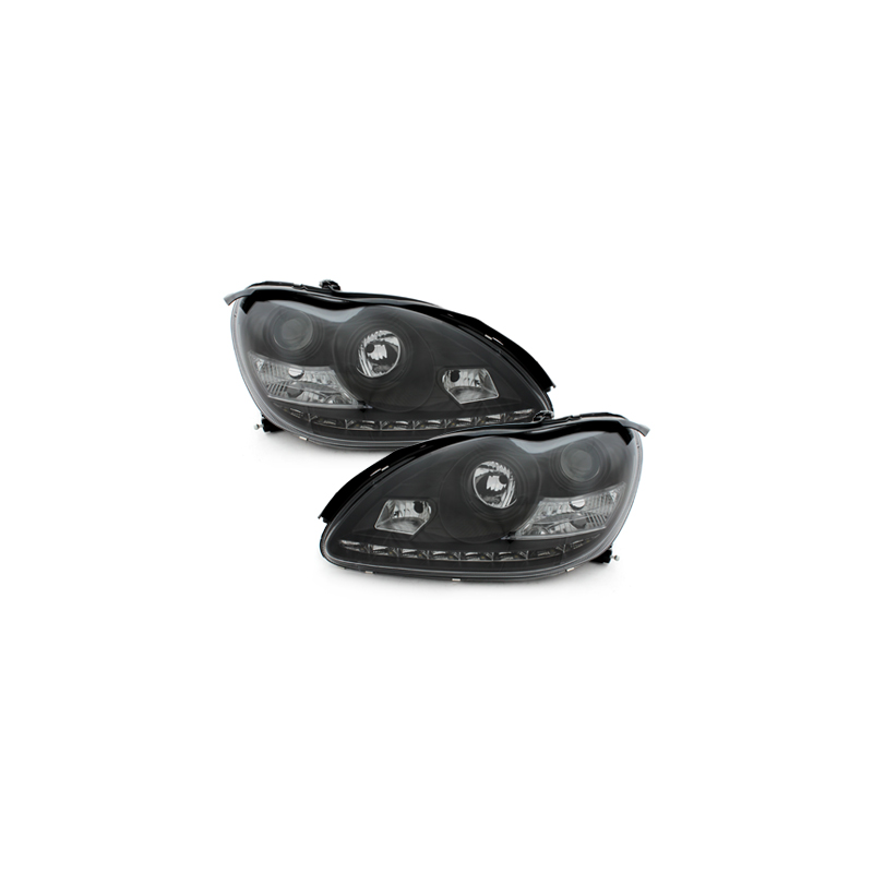 Phares xénon Mercedes Benz W220 S-Klasse 02-05 Noir