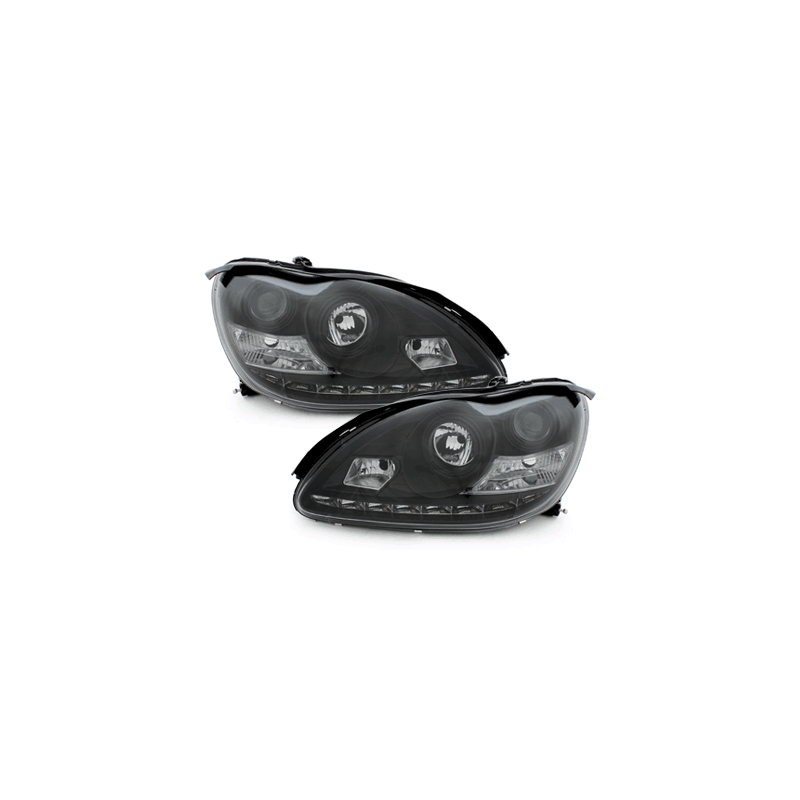 Phares xénon Mercedes Benz W220 S-Klasse 02-05 Noir
