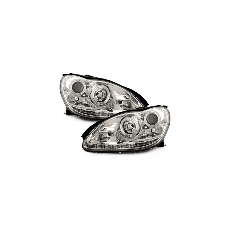 Phares xénon Mercedes Benz W220 S-Klasse 02-05 Chrome