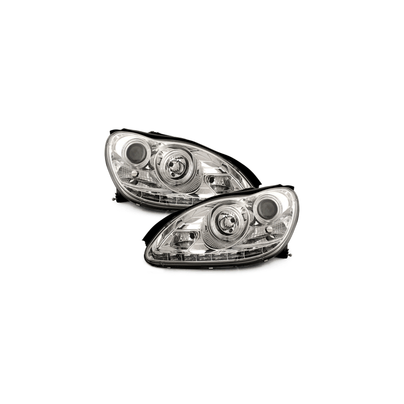 Phares xénon Mercedes Benz W220 S-Klasse 02-05 Chrome