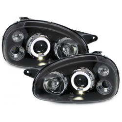 Phares Opel Corsa B 3/5T 03.93-01 _ 1 SLR  Noir