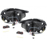 Phares Opel Corsa B 3/5T 03.93-01 avec anneaux lumineux angel eyes CCFL Noir Phares Opel Corsa B 3/5T 03.93-01 avec anneaux lumineux angel eyes CCFL Noir
