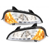 Phares DAYLINE Opel Tigra 94-00 avec feux diurne LED Chrome Phares DAYLINE Opel Tigra 94-00 avec feux diurne LED Chrome