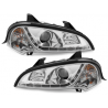 Phares DAYLINE Opel Tigra 94-00 avec feux diurne LED Chrome Phares DAYLINE Opel Tigra 94-00 avec feux diurne LED Chrome