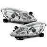 Phares DAYLINE Opel Corsa Droite 06+ avec feux diurne LED Chrome Phares DAYLINE Opel Corsa Droite 06+ avec feux diurne LED Chrome