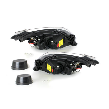 Phares Angel eyes Opel Astra H 04-09  Noir