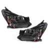 Phares DAYLINE Opel Astra H 04-09 avec Feux Diurne LED Noir Phares DAYLINE Opel Astra H 04-09 avec Feux Diurne LED Noir