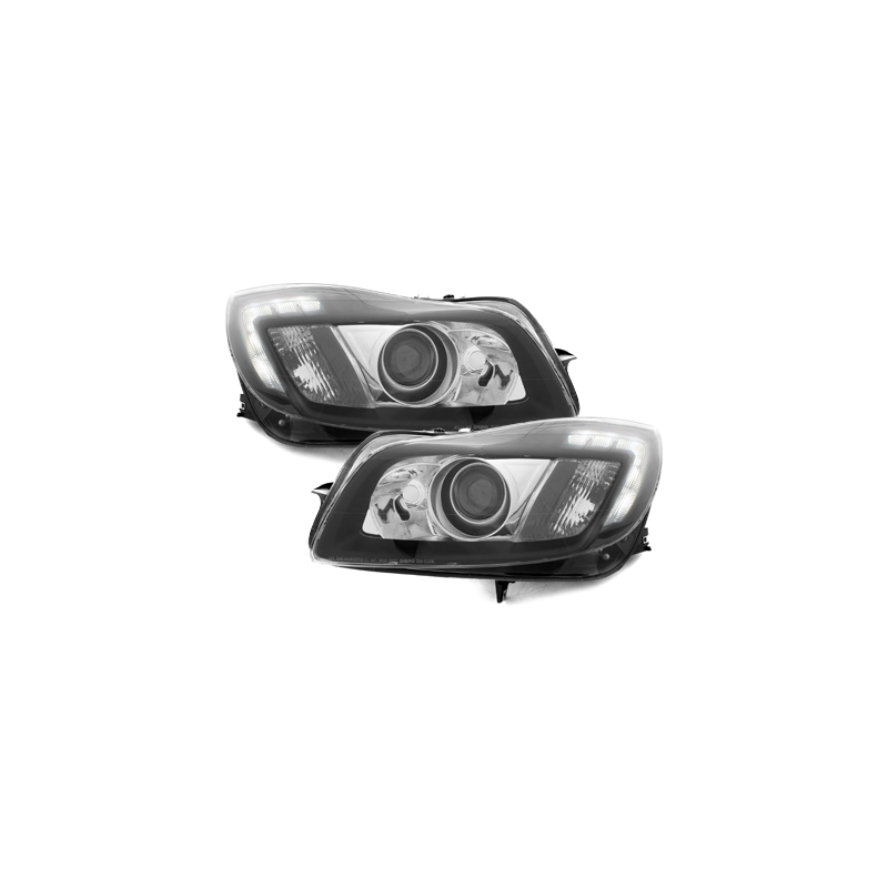 Phares avec feux diurnes Opel Insignia 10+ Noir