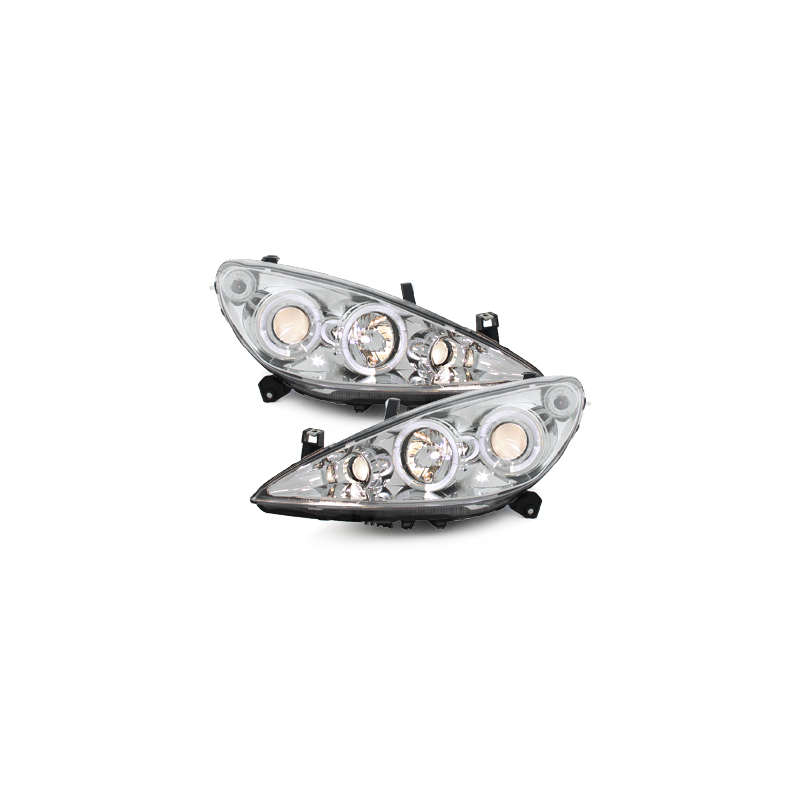 Phares Peugeot 307 01-04.05 _2 Standlichtringe Chrome