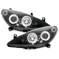 Phares Peugeot 307 01-04.05_2 Standlichtringe Noir