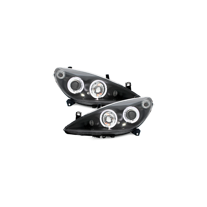 Phares Peugeot 307 01-04.05_2 Standlichtringe Noir