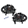 Phares Renault Clio II 98-01 avec 2 Anneaux lumineux Angel Eyes Chrome Phares Renault Clio II 98-01 avec 2 Anneaux lumineux Angel Eyes Chrome